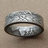Retro Hand-made Eagle Silver Color Ring - ringsuniverse