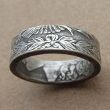 Retro Hand-made Eagle Silver Color Ring - ringsuniverse