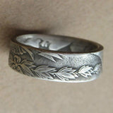 Retro Hand-made Eagle Silver Color Ring - ringsuniverse
