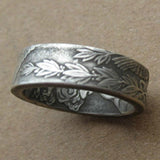 Retro Hand-made Eagle Silver Color Ring - ringsuniverse