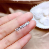 Beautiful Moissanite Diamond Thread Wedding, Engagement Ring - Rings Universe
