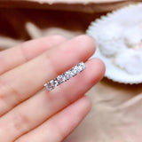 Beautiful Moissanite Diamond Thread Wedding, Engagement Ring - Rings Universe