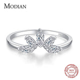 Silver Rhombus AAA+ CZ Diamonds Crown Gold Color Ring - Rings Universe