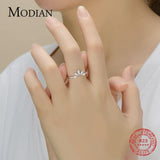 Silver Rhombus AAA+ CZ Diamonds Crown Gold Color Ring - Rings Universe