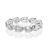 Luxury 3 Carat Moissanite Diamond Wedding Engagement Ring Set - Rings Universe