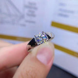 Fascinating 1Ct. Moissanite Diamond Wedding, Engagement Ring - ringsuniverse
