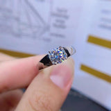 Fascinating 1Ct. Moissanite Diamond Wedding, Engagement Ring - ringsuniverse