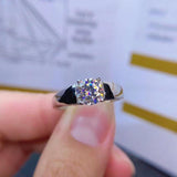 Fascinating 1Ct. Moissanite Diamond Wedding, Engagement Ring - ringsuniverse
