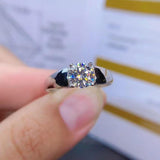 Fascinating 1Ct. Moissanite Diamond Wedding, Engagement Ring - ringsuniverse