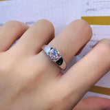Fascinating 1Ct. Moissanite Diamond Wedding, Engagement Ring - ringsuniverse
