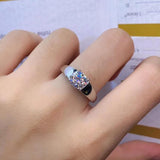 Fascinating 1Ct. Moissanite Diamond Wedding, Engagement Ring - ringsuniverse