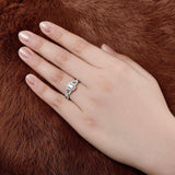 New 2021 Elegant 0.6 Carat Oval Cut Lab Diamond Ring - Rings Universe