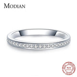 Classic Silver Charm AAA+ Quality CZ Diamonds Ring - Rings Universe