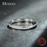 Classic Silver Charm AAA+ Quality CZ Diamonds Ring - Rings Universe