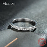 Classic Silver Charm AAA+ Quality CZ Diamonds Ring - Rings Universe