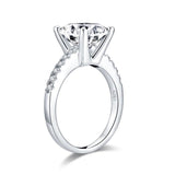 Delightful 3.5 Carat Simulated Diamond Wedding Engagement Ring - ringsuniverse