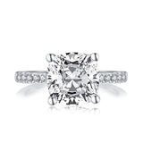 Delightful 3.5 Carat Simulated Diamond Wedding Engagement Ring - ringsuniverse