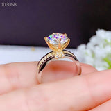 Sparkling 0.5Ct - 3Ct Moissanite Diamond Wedding or Engagement Rings - ringsuniverse