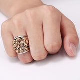 Fashion Golden Skull Retro Ring - ringsuniverse