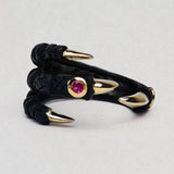 Gothic Evil Paw Mens Biker Ring - Rings Universe