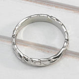 High Quality Elegant Carved Flower Pattern Classic Ring - ringsuniverse