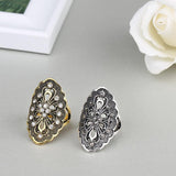 Boho Antique Gold Fashion Crystal Vintage Ring - ringsuniverse