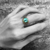 Vintage Bikers Python Eye Rings - Rings Universe