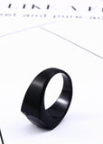 Fashion Inlaid Red/Blue/Black Stone Square Men's Ring - ringsuniverse