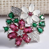 Fashion Flowers Promise Ring - Rings Universe