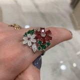 Fashion Flowers Promise Ring - Rings Universe