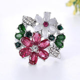 Fashion Flowers Promise Ring - Rings Universe