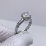 Authentic Silver 2.0ct AAA+ CZ Diamonds Fine Ring - ringsuniverse