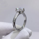 Authentic Silver 2.0ct AAA+ CZ Diamonds Fine Ring - ringsuniverse