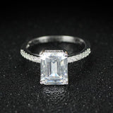 Original Luxury Silver AAAA Zirconia Diamonds ring - ringsuniverse