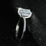 Original Luxury Silver AAAA Zirconia Diamonds ring - ringsuniverse