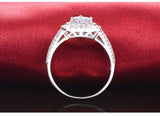 Fine Jewelry 2021 New Arrival Silver Heart Cut Ring - ringsuniverse