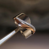 Designer Geometric Shape Metal Fashion Ring - ringsuniverse