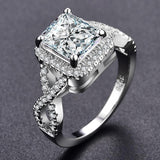 Luxury 2.5ct Silver AAA+ Quality Cz Diamond Ring - ringsuniverse