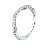 Impressive 2.7Ct White CZ Diamonds Blue Crystal Ring Set - Rings Universe