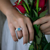 Luxury Silver AAAAA Quality Lab Diamonds Fine Jewelry Ring - ringsuniverse