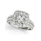 Magnificent 1 Carat Sona Diamond Round Cut Ring Sets - Rings Universe