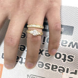 Original Silver 2.0ct Natural AAA+ CZ Diamonds Ring Sets - Rings Universe