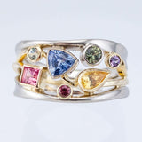6 Color Stone Beautiful Fashion Ring - ringsuniverse