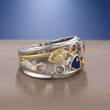 6 Color Stone Beautiful Fashion Ring - ringsuniverse