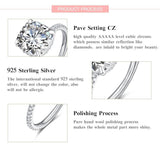 Luxury Classic 4CT. 10 Hearts Arrows CZ Diamonds Ring - Rings Universe