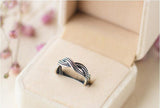 Retro Exquisite Twist Thai Silver Ring - Rings Universe