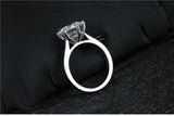 Gorgeous 4.1 Carat Round Cut Lab Diamond Luxury Ring - Rings Universe