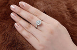 Gorgeous 4.1 Carat Round Cut Lab Diamond Luxury Ring - Rings Universe