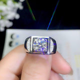 Captivating 1ct/2ct/3ct Moissanite Hip Hop Diamond Ring - Rings Universe