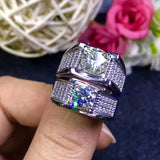 Most Popular 1 and 2 Carat Moissanite Fine Jewelry Rings - Rings Universe
